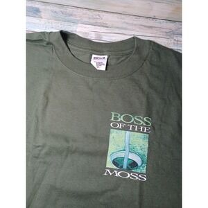 Boss of The Moss Men's 2x Short Sleeve T Shirt Green Golf Graphic Print